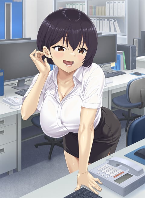 Imagen de Akogare no Onna Joushi Episodio 2 en veohentai.com